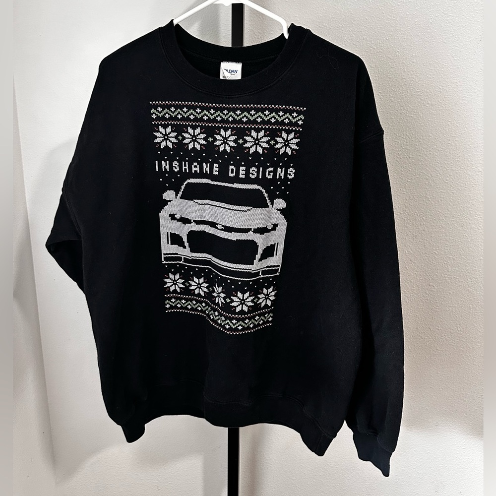 Inshane designs size large sweater